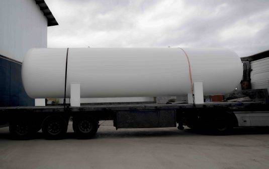 Ammonia (NH3) gas tank (stationary - 60 ton)